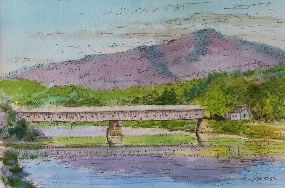 Sketch of bridge