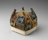 Four-cornered hat, Wari, Middle Horizon period A.D. 700-900