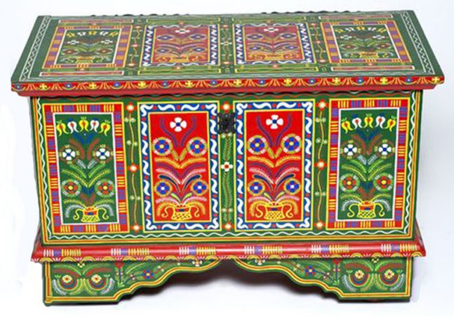 Painted chest