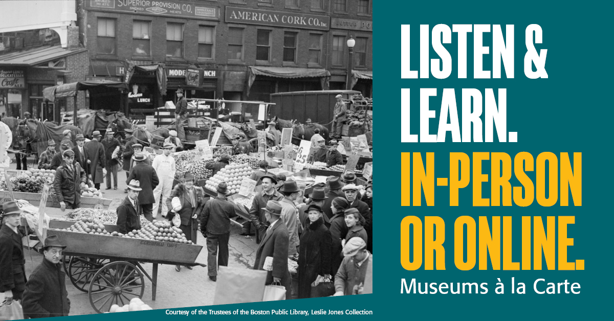 Photo of pushcart peddlers selling seasonal produce circa 1940