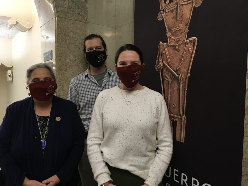 Free masks for visitors to The Body Adorned