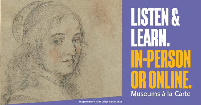 Portrait of a woman in black and red pencil