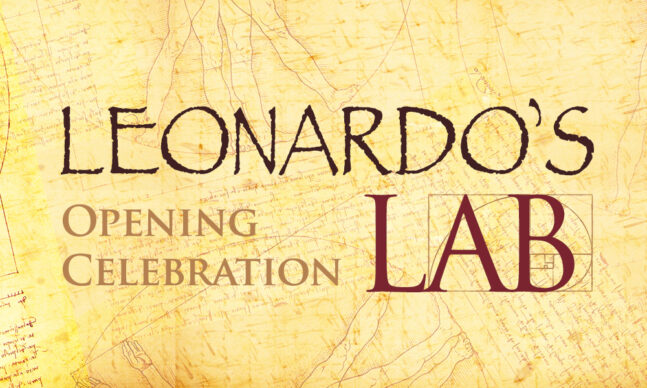 Leonardo's Lab Opening Celebration