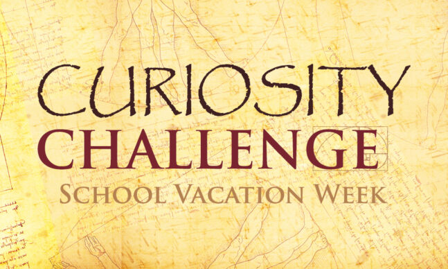 Curiosity Challenge: School Vacation Week
