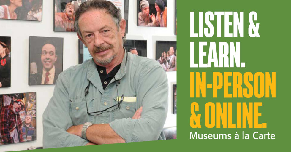 Listen & learn. In-person and online