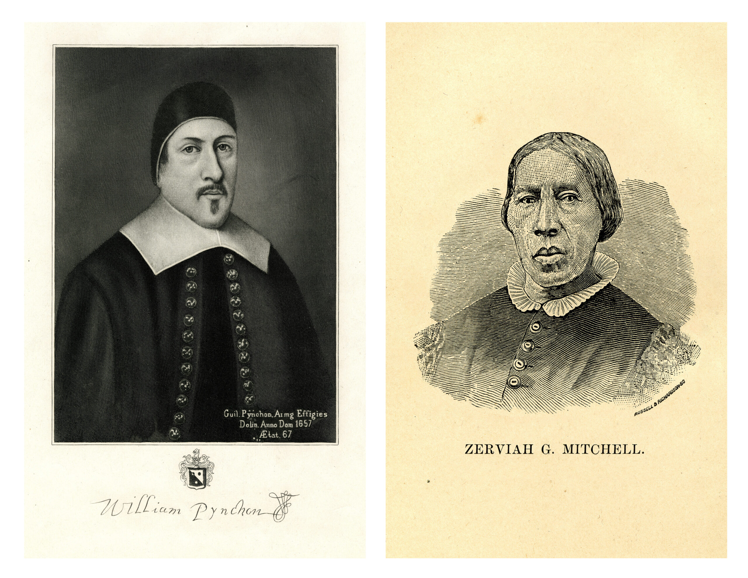 Portraits of 17th century peoples