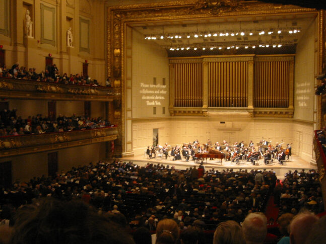 Boston Symphony Hall