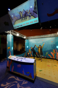 Visitors get the chance to star in their own stop-motion animation