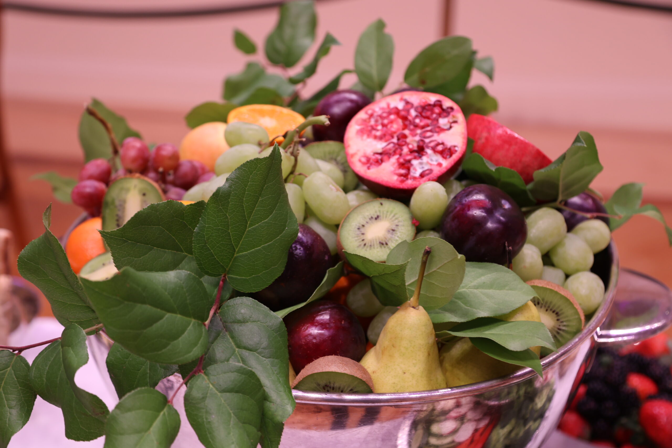 Close up of a fruit bowl