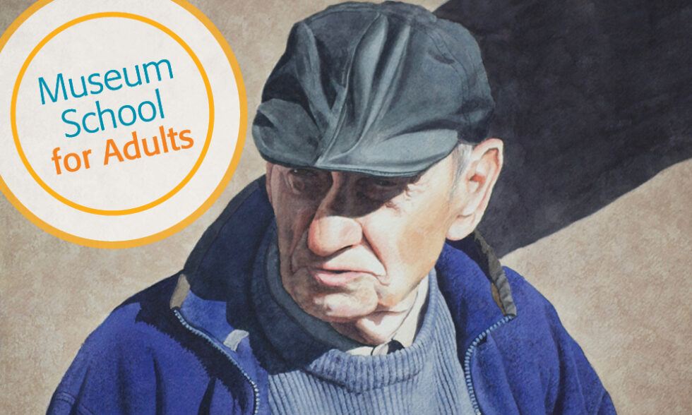 Portrait of an older man wearing a cap.