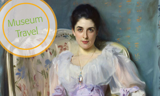 Portrait of woman seated