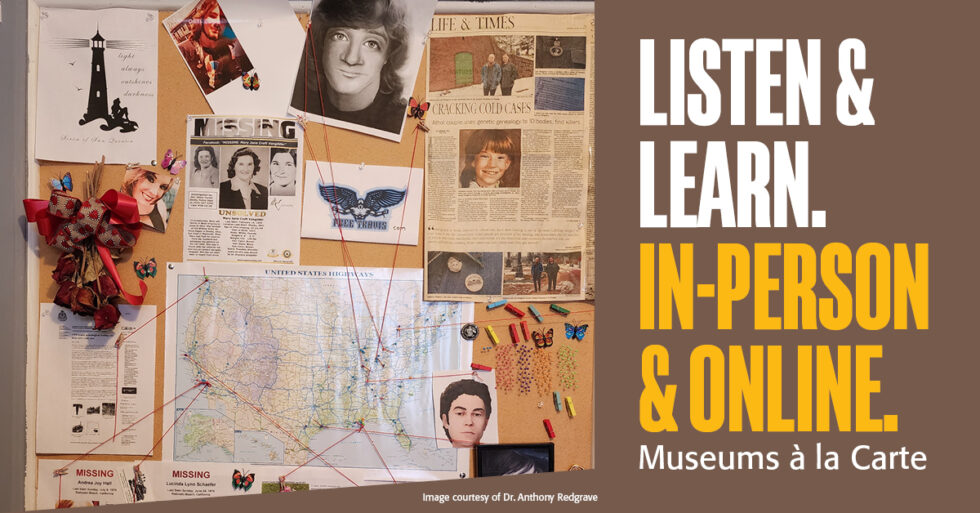 Listen & Learn. In-person or online.