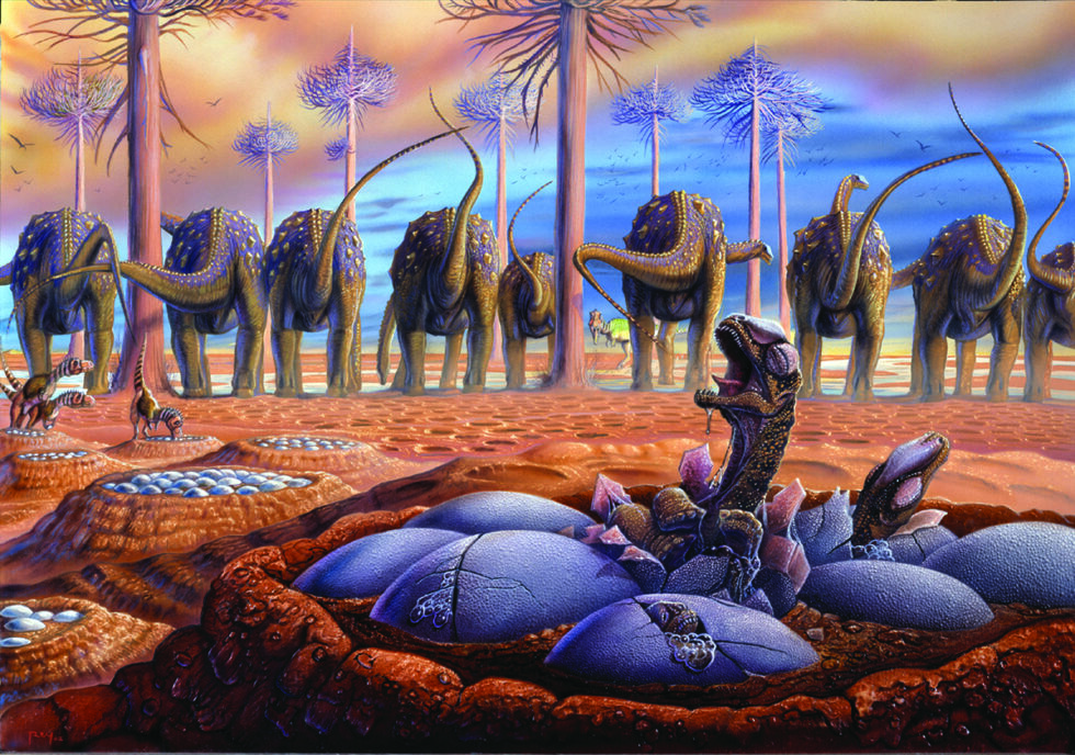 Tiny Titans: Dinosaur Eggs and Babies