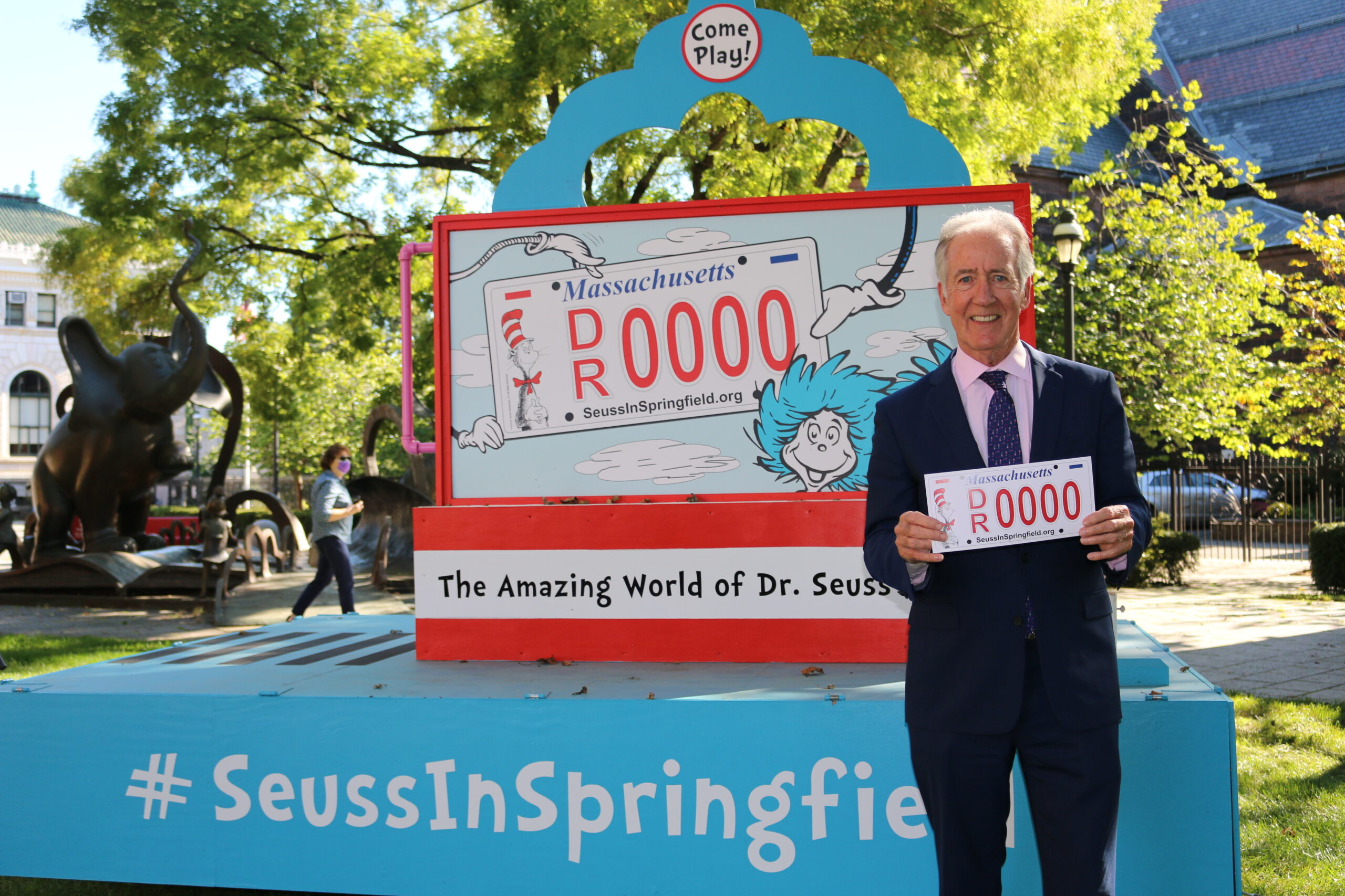 The Perfect Birthday Gift for Dr. Seuss: Reaching the Specialty License Plate Goal!