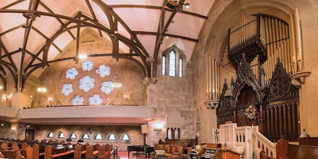 Interior of a church