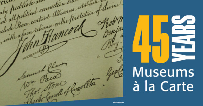 signatures on the Declaration of independence