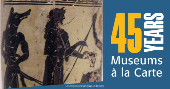 Figures on ancient Greek pottery