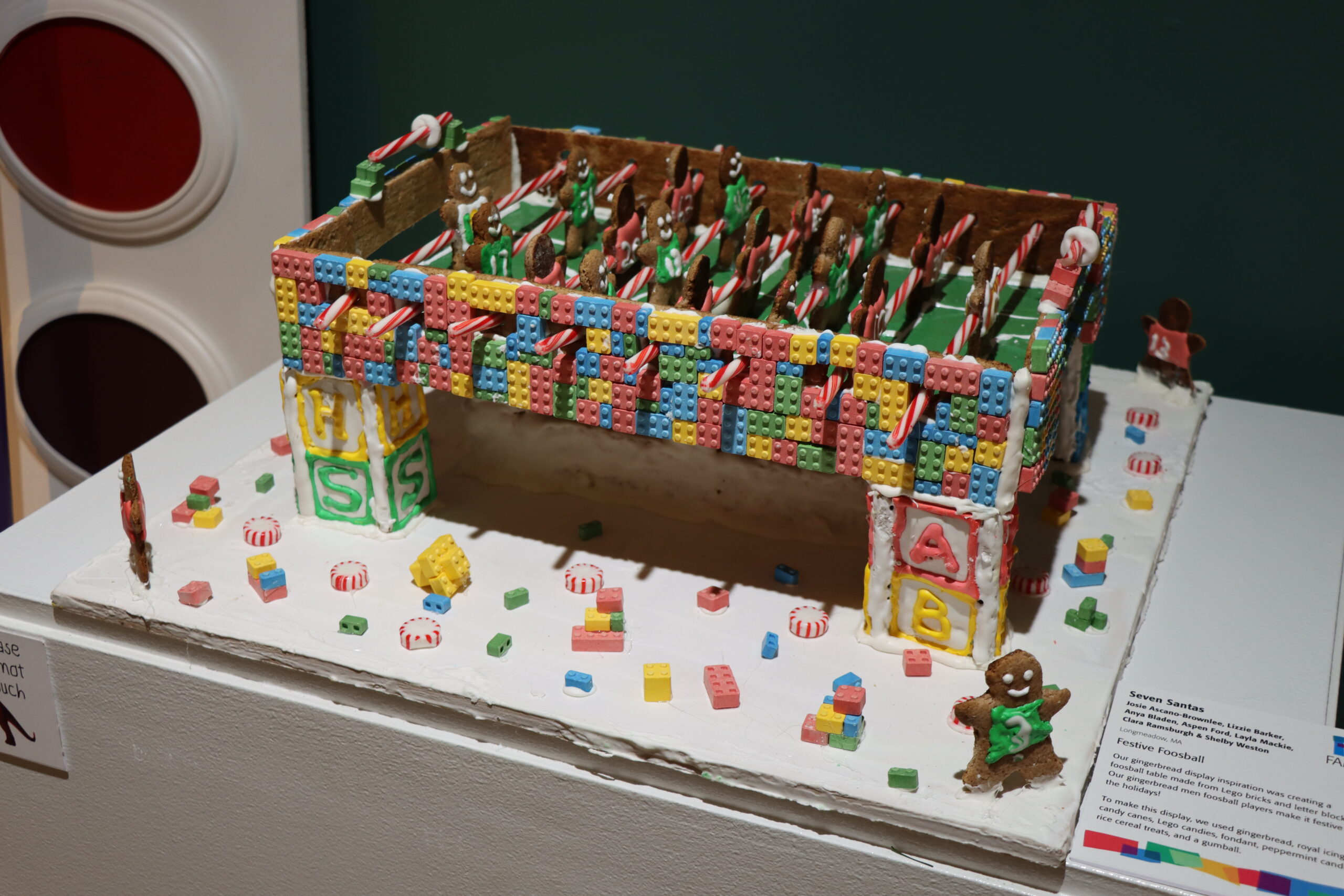 Festive Foosball by Seven Santas (Josie Ascano-Brownlee, Lizzie Barker, Anya Bladen, Aspen Ford, Layla Mackie, Clara Ramsburgh & Shelby Weston)