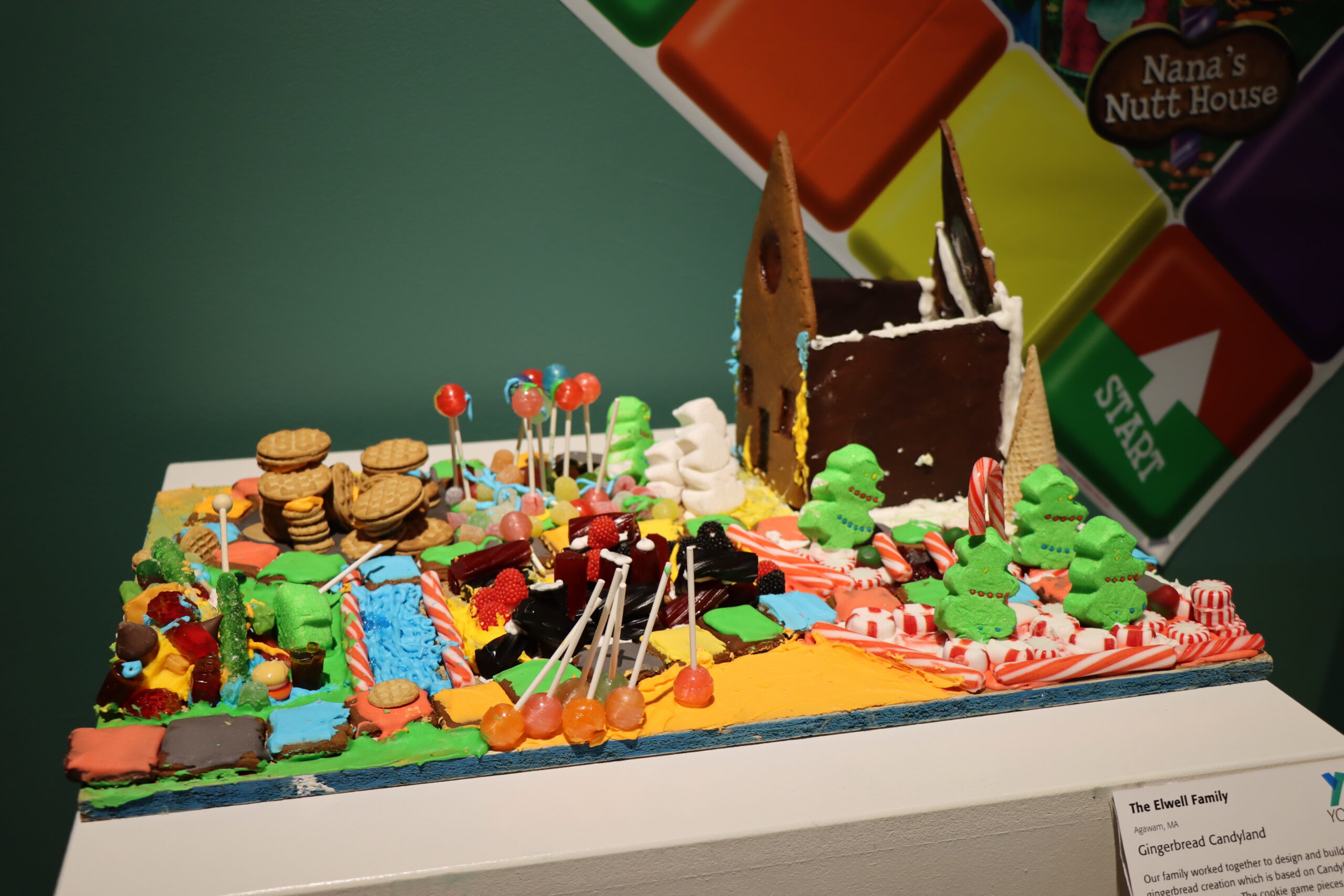 Gingerbread Candyland by The Elwell Family