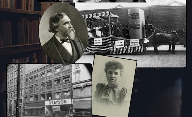 Collage of historical photos