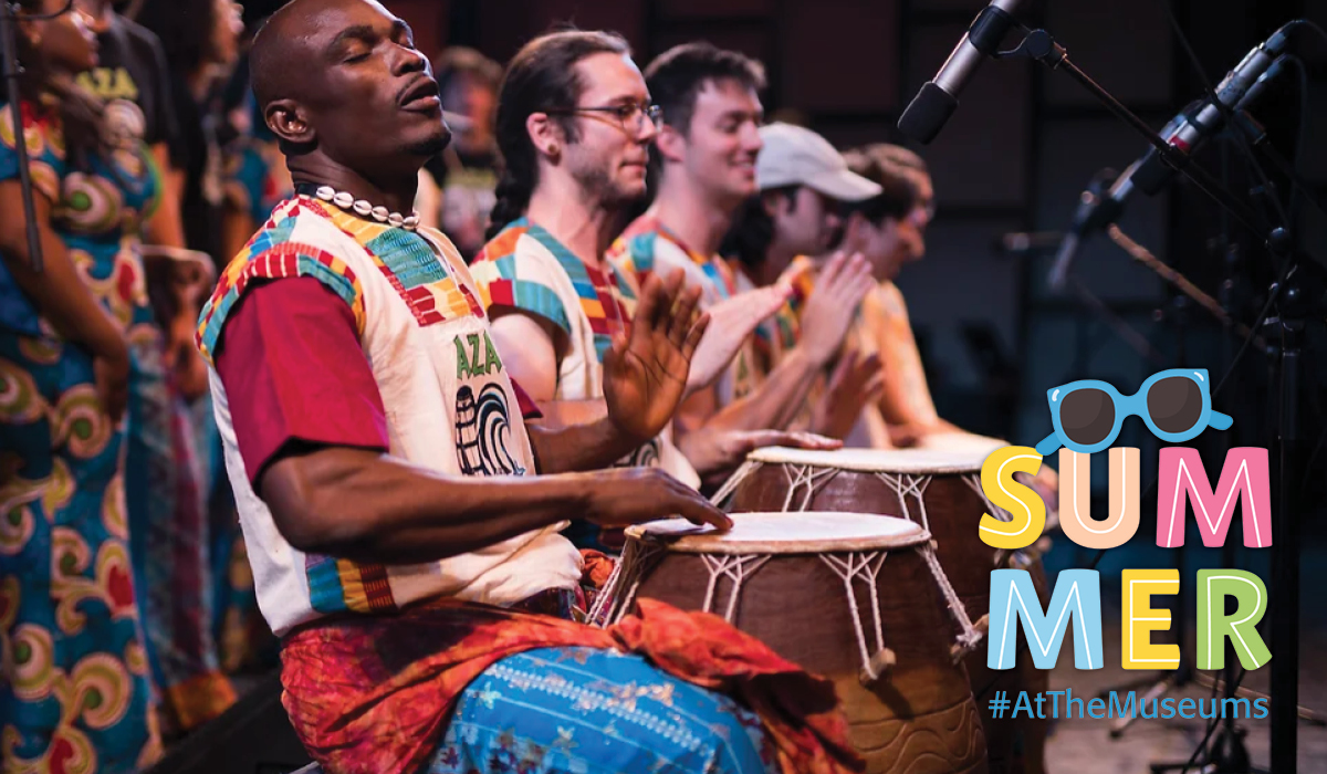 African drumming ensemble
