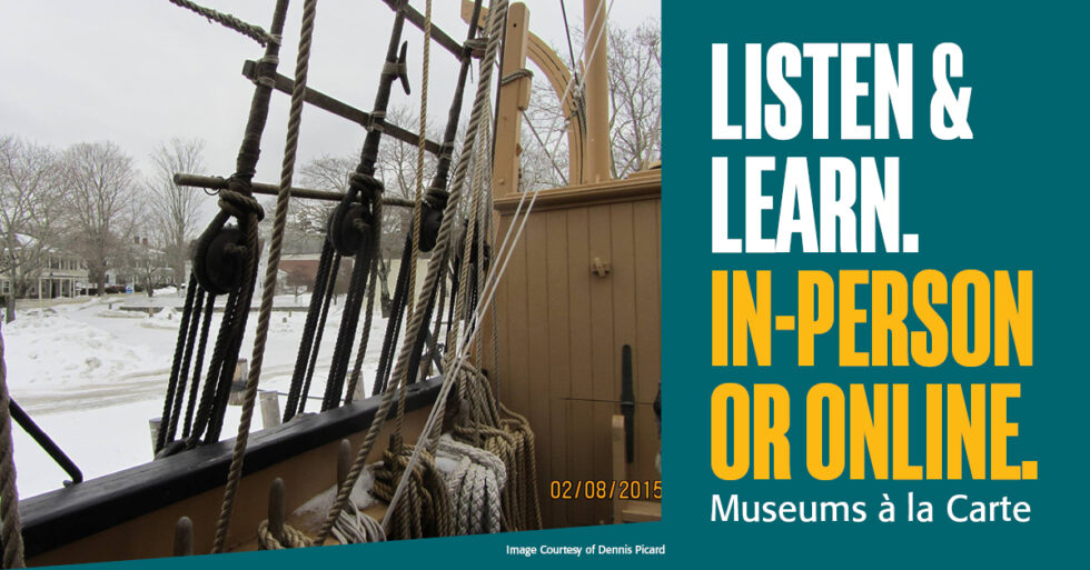 View of a whaling ship