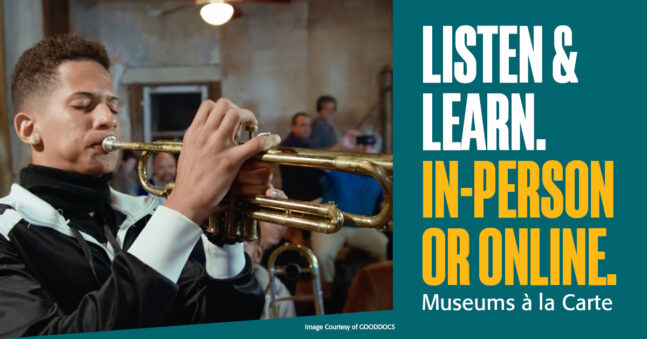 Man playing a trumpet