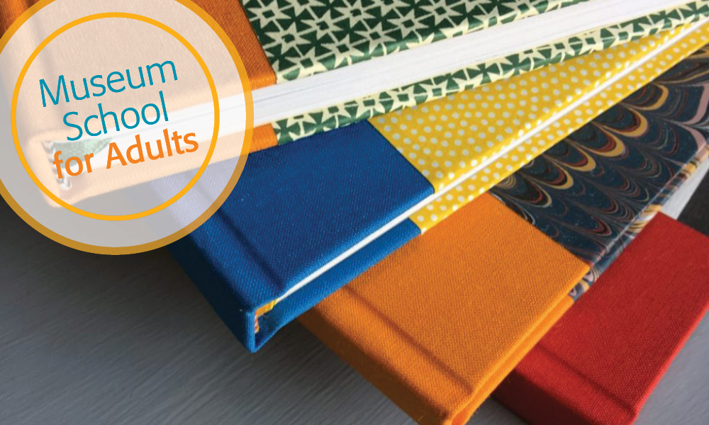 Colorfully bound books