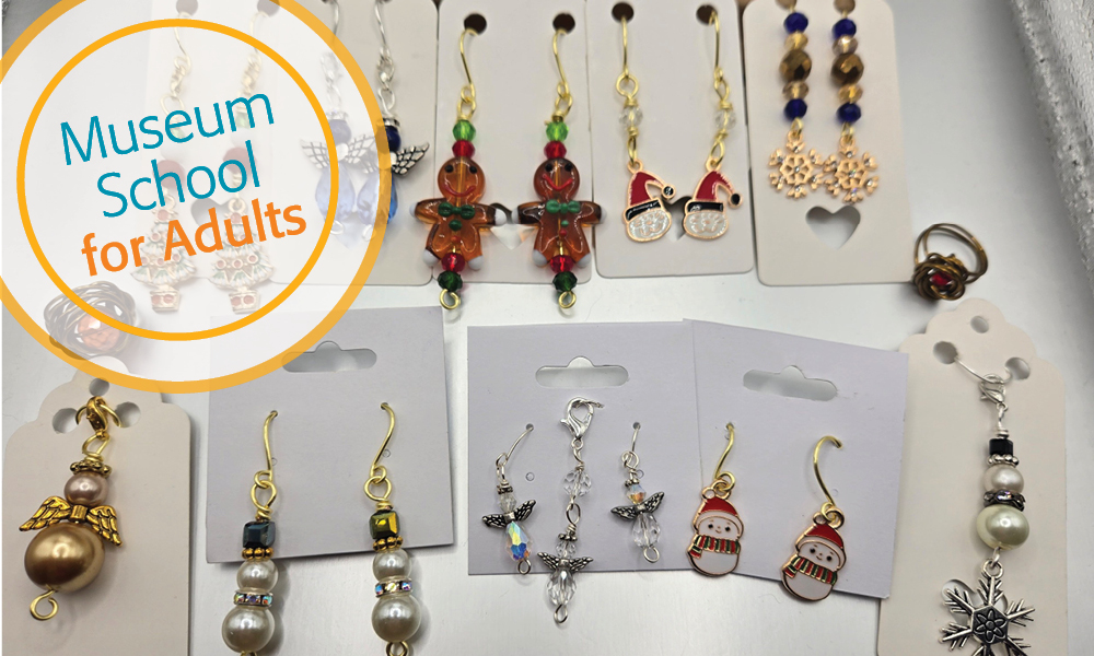 Assorted holiday earrings