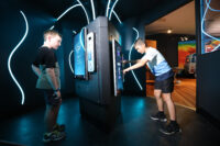 Cyber Security lets visitors step inside an online computer game, where they are challenged to defend against invaders