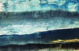 One Foot in Two Places: Monotype Prints and Etchings by Olwen O’Herlihy Dowling