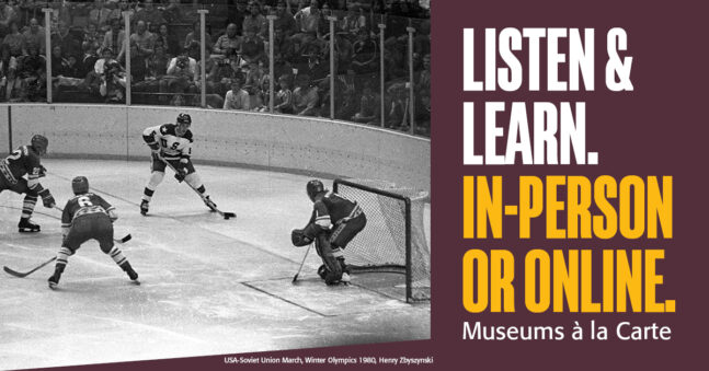 USA-Soviet Union hockey games, winter olympics 1980