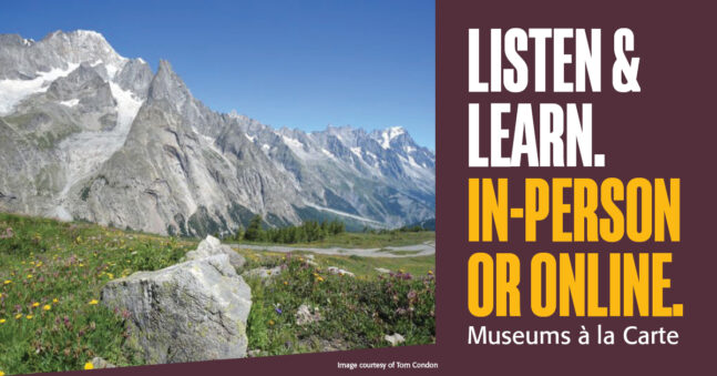 Mont Blanc in the spring