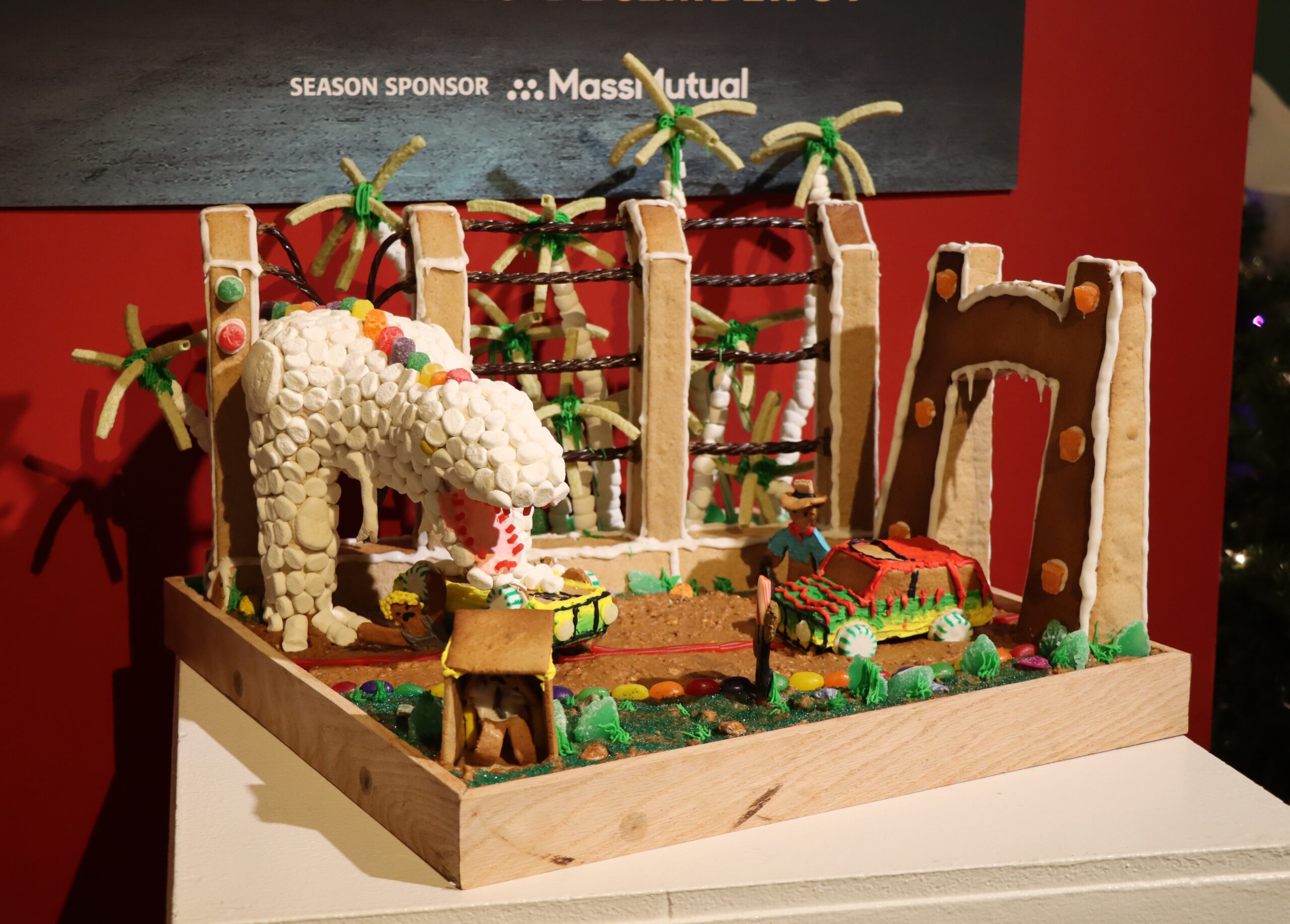 Life Um... Frosts a Way gingerbread display by River Starr & Adam Starr