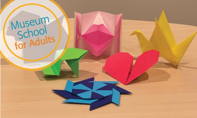 Various origami figures