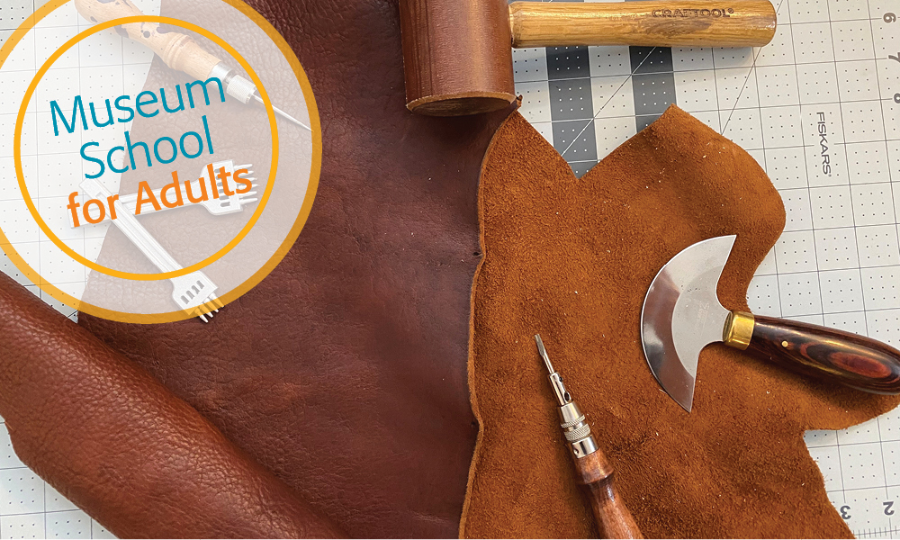 Leather and leatherworking tools