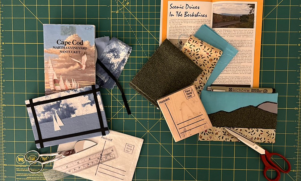 Supplies for assembling fabric cards