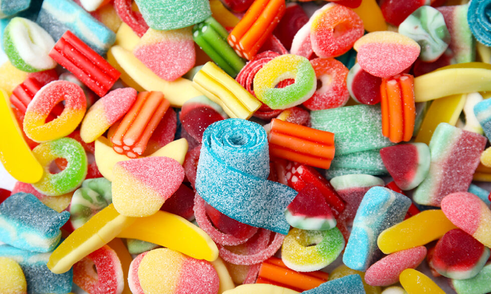 Colorful jelly candies